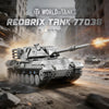 Jouet Construction Char Leopard 1 Militaire, Set de Construction 1:26 pour Adultes, Char de Combat Guerre Froide, Modèle Sous Licence World of Tanks, Cadeau pour Passionnés Militaires (1273 Pièces)