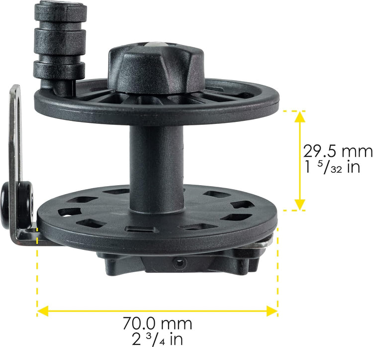 Cressi R30 Moulinet pour Arbalète de Chasse sous-Marine Mixte Adulte