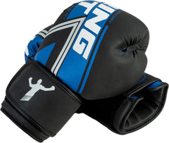 Gant de Boxe - Performance et Style Exceptionnels pour Vos Entraînements NOIR BLEU