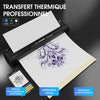 Thermocopieur Tatouage Machine de Transfert Copier Printer Stencil - Thermal Copier - Imprimante Pochoir Copieur Tatouage NOIR