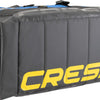 CRESSI - Olimpia Pool Family Duffle 45L - Sac Modulaire Technique de Sport, Idéal pour la Piscine Hommes et Femmes Activités Aquatiques, Noir/Bleu