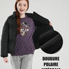 Doudoune Hiver pour Filles avec Doublure Polaire Manteau Imperméable Taille 164