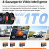 N4 Pro S 3 STARVIS 2 Dashcam Voiture 4K+ 1080P+ 1440P WiFi 5G WiFi PlatePix™ Caméra embarquée Infrarouge GPS 360°HDR Mode Parking Tampon,Commande Vocale en français, LTE Optionel, Max 1To