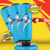Sac De Frappe pour Enfants avec Gants De Boxe, 66 Pouces Sac De Boxe Gonflable pour Enfants, Cadeaux pour GarçOns Et Filles De 6 à 12 Ans, pour Pratiquer Karaté