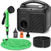 Pompe auto-amorçante portable pour Makita 18 V batterie, (outil uniquement, pas de batterie), avec tuyau de sortie d'eau de 15 mètres, pistolet à eau haute pression