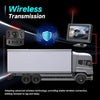 Caméra de Recul Sans Fil, 4.3 Pouces HD IPS Moniteur IP69 Imperméable Vision Nocturne, Grand Angle/Aide au Recul/Image Flip Caméra de Recul pour Camping Car Caravane Camions Remorques