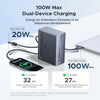 Docking Station 14 en 1 Hub USB C Triple Affichage pour Windows 2 HDMI, DisplayPort, 3 Moniteurs 4K, 10Gbps USB-A/C, PD 100W Charge, RJ45 Gigabit, SD TF, Multi Data Ports 3A2C, Audio 3.5mm