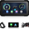 Écran CarPlay de moto 6,25", sans fil, CarPlay & Android Auto, navigation GPS pour moto, prise en charge double Bluetooth, télécommande, Siri, G00gle Assistant