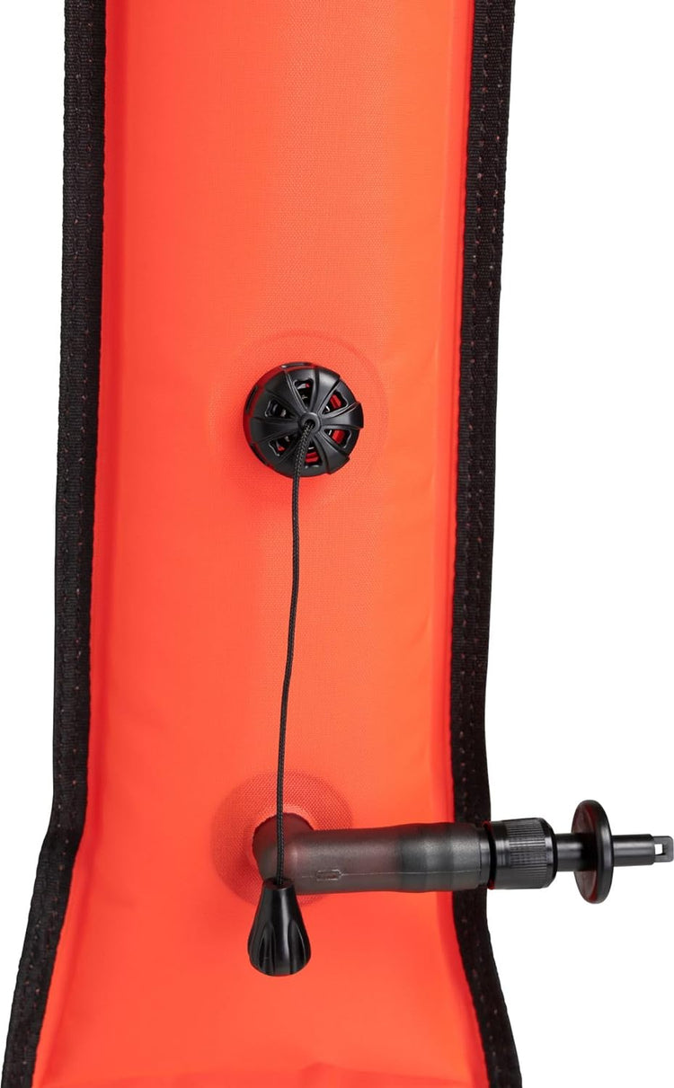 Cressi Marker Buoy Orange Bouée de Marquage Plongée Compacte Unisex-Adult, 120 cm