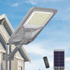 Lampadaire Solaire Exterieur, OLL 6500K Projecteur Led Extérieur Puissant, Spot Solaire avec Detecteur de Mouvement, IP67 Étanche Eclairage Lampes Solaires pour Garage, Jardins, Cour