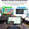 Écran CarPlay de moto 6,25", sans fil, CarPlay & Android Auto, navigation GPS pour moto, prise en charge double Bluetooth, télécommande, Siri, G00gle Assistant