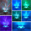 Projecteur de ciel étoilé à LED avec effet aurore - Lampe lumière polaire pour enfants et adultes - Veilleuse à vagues d'eau avec intensité variable en continu - Projecteur étoile de mer