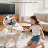 Caméra Surveillance 4K 8MP WiFi Intérieure, 2,4G/5GHz 360° IP Caméra Bébé, Détection de Personne/Animaux/Pleurs, Audio Bidirectionnel, Vision Nocturne, avec Carte Mémoire 64Go