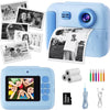Appareil Photo Instantané Enfant,écran 2.4D Antichoc,Vidéo 1080p Appareil photo instantané MP3,batterie 1300mAh,cadeau anniversaire fêtes pour filles garçons 3-12 ans,Camera Enfant,D3