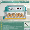 Couveuse Oeuf Automatique, Incubateur Oeuf Automatique 24-36 Oeufs avec Retournement Automatique des œufs et Ajout Automatique d'eau, Incubateur avec 4 modes d'incubation Automatiques