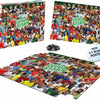 World Football Stars Puzzle 1000 Pieces + Poster 1000 pièces, Affiche incluse, Grand format, Haute qualité, Puzzle adulte, Défi logique, Moment détente, Idée cadeau