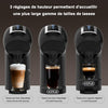 Machine à café à capsules, 5 en 1, 19 bars, multi-capsules pour Nespresso/Dolce Gusto/ESE Pads (44 mm), réservoir d'eau 1 l, 3 températures/7 quantités d'eau
