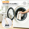 Chauffe-pieds Électrique avec Ouverture Élastique, Design Séparé Chausson Chauffant Électrique, 6 Températures, 4 Minuteurs, Câble de 2,3 m, Réchauffement Rapide pour les Pieds Froids