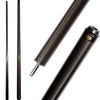 Queue de billard en fibre de carbone de 58 pouces, structure 1/2, connecteur à 3 dents, pointe de 12,4 mm, 540-567 g, convient pour les joueurs de billard professionnels
