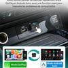 Mini Pico, Mini Cube Adaptateur CarPlay Sans Fil & Android Auto Plug & Play, WiFi 6, Bluetooth 5.4, Connexion Auto 5–8 s, Changement entre 2 Téléphones en un Clic