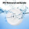 Detecteur de Fuite d'eau WiFi 2.4G Détecteur d'eau Incluses Piles 3 pièces Capteur d'eau Compact pour Détecter Une Inondation avec Une Alarme de 100 DB