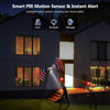 Caméra Surveillance Solaire 6MP WiFi Extérieure Double Objectif 360° PTZ Caméra IP, Détection Humaine avec Panneau Solaire, Vision Nocturne Couleur, Suivi Automatique, Audio Bidirectionnel,IP66