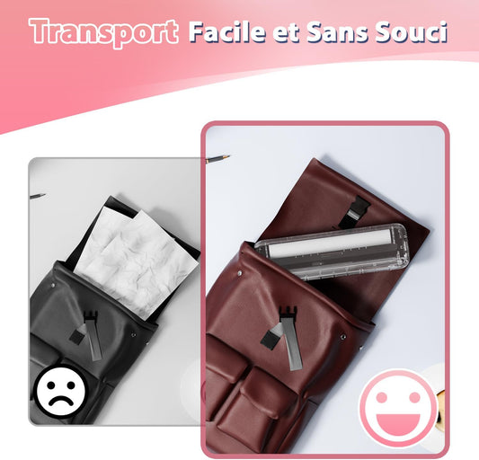 Imprimante Thermique Portable Sans Encre 300 DPI Bluetooth Sans Fil Compatible Android et iOS ROSE