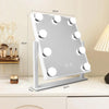 Miroir de Maquillage avec Éclairage Hollywood,Blanc,300x250mm,Dimmable,3000K/6000K,pour Coiffeuse