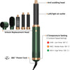 Air Styler Hair Styler 5 en 1,Brosse Soufflante 1000W Seche Cheveux Brosse Coiffante Chauffante, Boucleur a Cheveux,3 Temperature, pour Boucler, Lisser, Sécher, Donner Volume