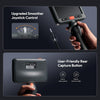 Endoscope 210° Bidirectionnelle Camera Endoscopique 5" HD 1080P Sonde 6.2mm 6 LED Luminosité Réglable Angle 78° Carte 32Go Flexible 1.5m IP67 Pour Inspection Auto Egouts Plomberie