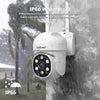 Caméra Surveillance WiFi Extérieure 1080p Caméra de sécurité Vision Nocturne Suivi Automatique Détection Mouvement