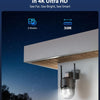 Caméra Surveillance 4K Extérieure avec Zoom Optique 5X, Vision Nocturne Couleur/IR Starlight 50m, Suivi Auto, Lumière Rouge-Bleue & Sirène, WiFi 5G/2,4G, App/PC, SD 256Go/FTP/NAS NOIR