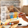 Kit d'empreintes de main avec veilleuse LED, empreinte de pied de bébé avec Empreinte de main pour couples et familles, kit d'empreintes de pattes de chien et chat, souvenir à faire soi-même