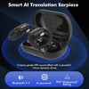 Casque audio avec traduction IA, 164 langues avec application, casque audio avec traduction vocale en temps réel, écouteurs audio pour iOS et Android, voyage et affaires