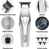 Tondeuse à cheveux professionnelle pour homme, tondeuse à barbe sans fil sans fil, tondeuse de barbier rechargeable par USB