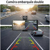 Dashcam Voiture 4K & Écran CarPlay Android Auto sans Fil 10.26" - Caméra de Recul 1080P, Apple AirPlay/Mirror Link, Bluetooth 5.0, AUX/FM, Navigation GPS, Commande Vocale, Tableau de Bord