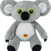 Peluche Koala 38cm Yeux Fluorescent Dans Le Noir Timer Pour Bebe Enfant La Nuit