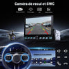 Ecran Carplay sans Fil Autoradio 1Din avec Android Auto, Écran Tactile 7 Pouces Poste Radio Voiture 1 Din Bluetooth, Lien Miroir, FM Type-C/USB/AUX, MP5 Lecteur Vidéo en Ligne avec Caméra Recul