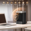 Chauffage d'appoint, 2000W PTC Chauffage Electrique, Télécommande, 3 Modes, Protection Surchauffe & Basculement, Minuterie 12H, 70°Oscillation, Radiateur Soufflant