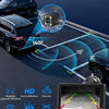 Écran Voiture 7 Pouces CarPlay sans Fil avec Caméra de Recul HD Android Auto Apple CarPlay,Portable Autoradio,Écran Tactile IPS,Mirror Link,Bluetooth 5.3,Commande Vocale,Navigation GPS,AUX