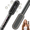 Brosse Lissante Pour Cheveux Ionique Lisseur Cheveux, Peigne Chauffant Professionnel Peigne de fer à lisser avec 9 Réglages de Température et Écran LCD