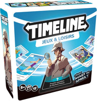 Asmodee - Timeline Jeux & Loisirs - Jeu de Société Culturel pour Enfants dès 8 Ans - Jeu de Cartes Familial - Devinez Les Dates des Evènements - 2 à 6 Joueurs