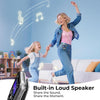 Lecteur MP3 64GB Bluetooth 5.3 avec Clip & Haut-Parleur, Lecteur de Musique Sport avec Écran Tactile et Boutons, Contrôle de Volume Indépendant, Radio FM, Extensible jusqu'à 128GB
