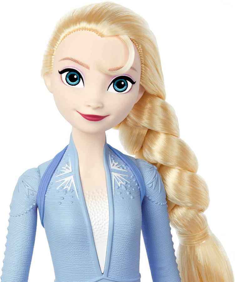 Mattel Disney La Reine des Neiges 2 Elsa "Dans Un Autre Monde" Poupée Chantante Habillée Tenue Emblématique