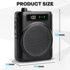 Amplificateur de Voix sans Fil, Portable amplificateur de Voix, Mini amplificateur Vocal avec 2 Microphones à Revers, Amplificateur Vocal