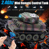 Véhicule militaire RC 2,4 GHz, mini voiture jouet électrique pour enfants à partir de 8 ans