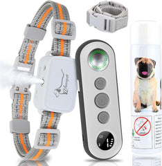 Collier d'entraînement de chien de citronnelle avec distance Spray collier de chien de citronnelle