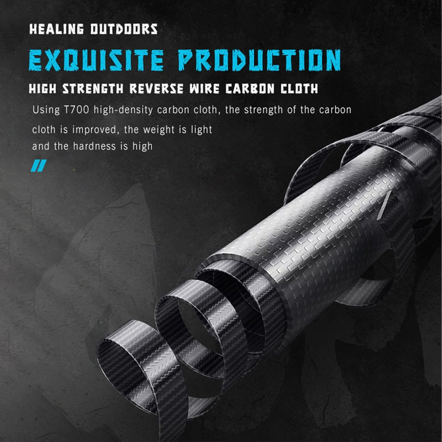 Queue de Billard Professionnel en Fibre de Carbone 145 cm, tête de 10,5 mm, 3/4 de Petite tête