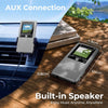 Lecteur MP3 64GB Bluetooth 5.3,Écran 2,4", Boutons Tactiles Extensible jusqu'à 128 Go, 45h d'autonomie en lecture, haut-parleur intégré, son Hi-Fi, radio FM et enregistreur vocal
