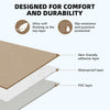 Matelas gonflable pour SUV avec pompe - Matelas gonflable de voiture d'extérieur pour dos SUV - Matelas de couchage portable BLANC
